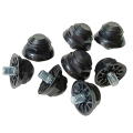 Miniatyrbillede 2 af 8: 16/19MM Fodboldsko Udskiftning Spikes Fodboldsko Studs Sp 19MM