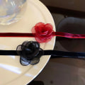 Miniatyrbilde 2 av 8: Mote kvinners Casual Flower Bow Halskjede Gothic Choker Party A1