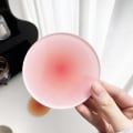 Miniatyrbilde 1 av 8: 4 Farger Akryl Coasters Round Table Cup Mat Skyting Rekvisitter In Red