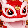 Miniatyrbillede 3 af 8: Style Lion Dance Solar Ornaments Bring Wealth Good Fortune Des A3