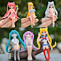 Miniatyrbillede 2 af 8: 1 Stk Anime Sailor Moon Smuk pige Vand Ice Moon Kawaii Anim A3