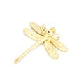 Miniatyrbilde 8 av 8: Messing Dragonfly Håndtak Enkelt Nordisk Skap Gull Ren Kobber D