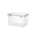 Miniatyrbild 8 av 8: Brödförvaringslåda Brödbehållare Transparent Brödlåda Plast 1PCS