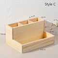 Miniatyrbild 1 av 5: Spikborrbitar Träställ Organizer Manikyrverktygslåda för Nai Style C