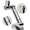 Miniatyrbilde 6 av 7: Legering Universal Rotasjonskran Lufter Retracta Robotic Swivel Silver Electroplated alloy