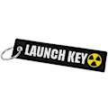 Pikkukuva 7 / 8: 1 kpl Freedom Key Laugh Key raidallinen kirjonta avaimenperä koru K LAUCH KEY