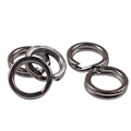 Miniatyrbilde 4 av 8: 100 stk Fishing Split Rings 2,5-8mm Bait Snap Sølv Rustfri S 4