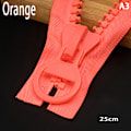 Miniatyrbild 1 av 8: Färg 25cm Stort Resin Dragkedja Lock Closed End Zipper Pencil Bag A3