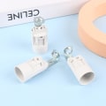 Miniatyrbilde 5 av 8: 1 Stk Lys kandelaber Sokkel Pæreholder Lyselampe E14 Re 60mm