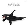 Pikkukuva 1 / 5: Simulation Marine Life Action Figuurit Ocean Animal Model Educationat A1