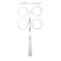 Miniatyrbilde 1 av 5: ±50-±400 Optisk Oftalmisk Flipper Linseholder Justerbar Dist ±200