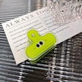 Miniatyrbild 1 av 8: Flerfärgad e Face Akryl Binder Clip Planner Clips Pappersklämma A1