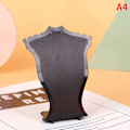 Miniatyrbillede 1 af 8: Halskæde Holder Vedhæng Smykker Display Stand Øreringe Display Black