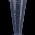 Miniatyrbilde 8 av 8: 50ml 100ml Transparent koppskala Plastmålekopp Måling 100ml