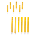 Miniatyrbillede 3 af 5: 10 stk NTC tyndfilm termistor 3950 10K 50K 100K MF5B SMD 1% Tem 25mm  10k  5%