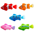 Miniatyrbilde 2 av 8: Pet Cat Toy LED Interactive Swimming Robot Fish Toy For Cat Glo A4