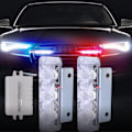 Miniatyrbillede 3 af 5: Politi LED lys Strobe advarselslys Politi lys LED Blue