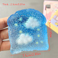 Miniatyrbilde 6 av 7: e Toast Toy Anti-stress Elastisk Rebound Leker For voksne barn