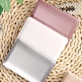 Miniatyrbild 8 av 8: Mini Makeup Mirror Notebook bok Silver White Cosmetic Mirror D Rose Gold