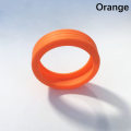 Miniatyrbillede 1 af 8: 1 Stk Bagage Hjul Beskytter Silikone Bagage Tilbehør Whee Orange