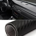Miniatyrbilde 4 av 5: Creative 3D Carbon Fiber Car Film Waterproof Car Stickers