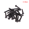 Miniatyrbilde 1 av 8: 20 stk Akustisk gitar Bridge Pins for 6 Strings Replacement Plas A
