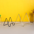 Miniatyrbillede 3 af 5: Sort Guld Holder Desktop Display Stand Opbevaringshylde Black L