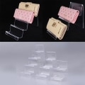 Miniatyrbilde 2 av 8: Akryl Display Hylle Mobillommebok Brillestativ Flerlags A6