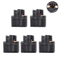 Miniatyrbilde 1 av 5: 5 STK signallampe T5 Led vridsokkel Instrumentpanel Cluster S