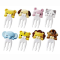 Miniatyrbillede 4 af 5: 6-10 STK Frokostfest Pick Dessert Gaffel Snack Dekoration Bento Mi Tiger pattern
