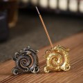 Miniatyrbilde 4 av 8: Røkelsespinneholder Dragon Turtle Røkelsesbrenner Legering Tableto A7