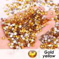 Pikkukuva 5 / 8: 1440 kpl 2mm tee-se-itse helmiä tekojalokivi litteä selkähelmi Charm Rhineton Crystal  AB