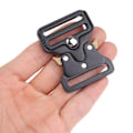 Miniatyrbild 2 av 8: 2 storlekar metallremsspännen för webbing DIY Bag Bagagekläder B