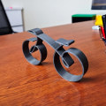 Miniatyrbild 8 av 8: Akryl Minimalistisk Cykel Skulptur Cykel Ornament Persona L