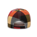 Miniatyrbilde 5 av 5: Ny Vår Sommer Kvinner Menn Rutete Baseballcapser Outdoor Cool La Red