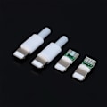 Pikkukuva 2 / 8: 2Set USB liitin piirilevyllä urosliittimen korjaussarja DIY Dat 2P