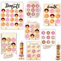 Miniatyrbild 2 av 5: Trä Donuts Vägg Display Stand Hållare A1