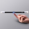 Miniatyrbillede 6 af 8: Nyhed Spinning Pen Roterende Gaming Kuglepen Frosted White