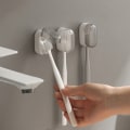Miniatyrbilde 3 av 8: Tannbørsteholder Støvfri Innovativ Essential Stilig design Gray