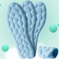 Miniatyrbillede 2 af 5: 1 Par Massage Memory Foam Indersåler Til Sko Sål Åndbar Cus 37-38