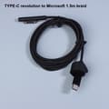 Miniatyrbillede 1 af 8: USB C Type C hurtigopladningsadapter Type C PD-strøm til Surface A3