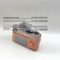 Miniatyrbillede 5 af 8: Mini Hot Shoe Genopladeligt Miniature Kamera ro Xenon Flash For Silver