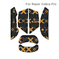 Pikkukuva 1 / 8: 1 Set Mouse Grip Tape Tarra Liukumaton Imeä Hiki RAZER PRO: lle A8