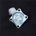 Miniatyrbilde 7 av 7: 4stk 10kg Universal svingbare hjul 1" Hjul Hjul Hvit PP Ny