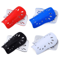 Miniatyrbilde 5 av 8: 1 par Fotball leggbeskytter Plast Fotballbeskyttere Benbeskytter F Blue S
