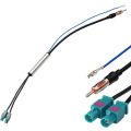 Miniatyrbilde 4 av 5: Bilstereo FM AM Antenne Signalforsterker Forsterker Dual Plug
