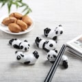 Miniatyrbilde 4 av 8: stick Rest e Keramiske pinner Mat Panda Shape Servise Rest 8