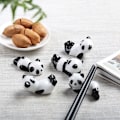 Miniatyrbillede 4 af 8: stick Rest e Keramiske pinde Mat Panda Shape Bordservice Rest 4
