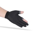 Miniatyrbillede 7 af 8: Mænd Fiskehandsker Kvinder Two Finger Mand Touch Angling Anti-Sl Red