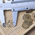 Miniatyrbillede 2 af 8: 100 stk. Mini 10 mm Feng Shui Lykke Mønter Zink Legering Qing Dynas